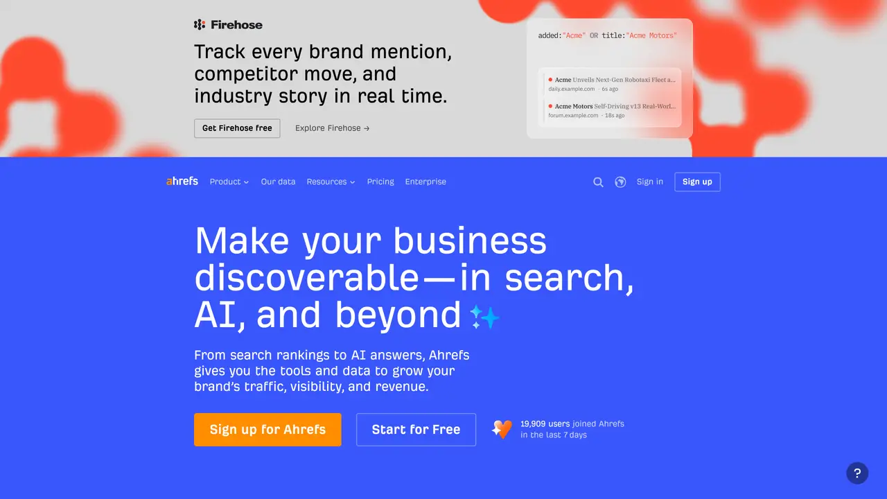 Ahrefs featured image