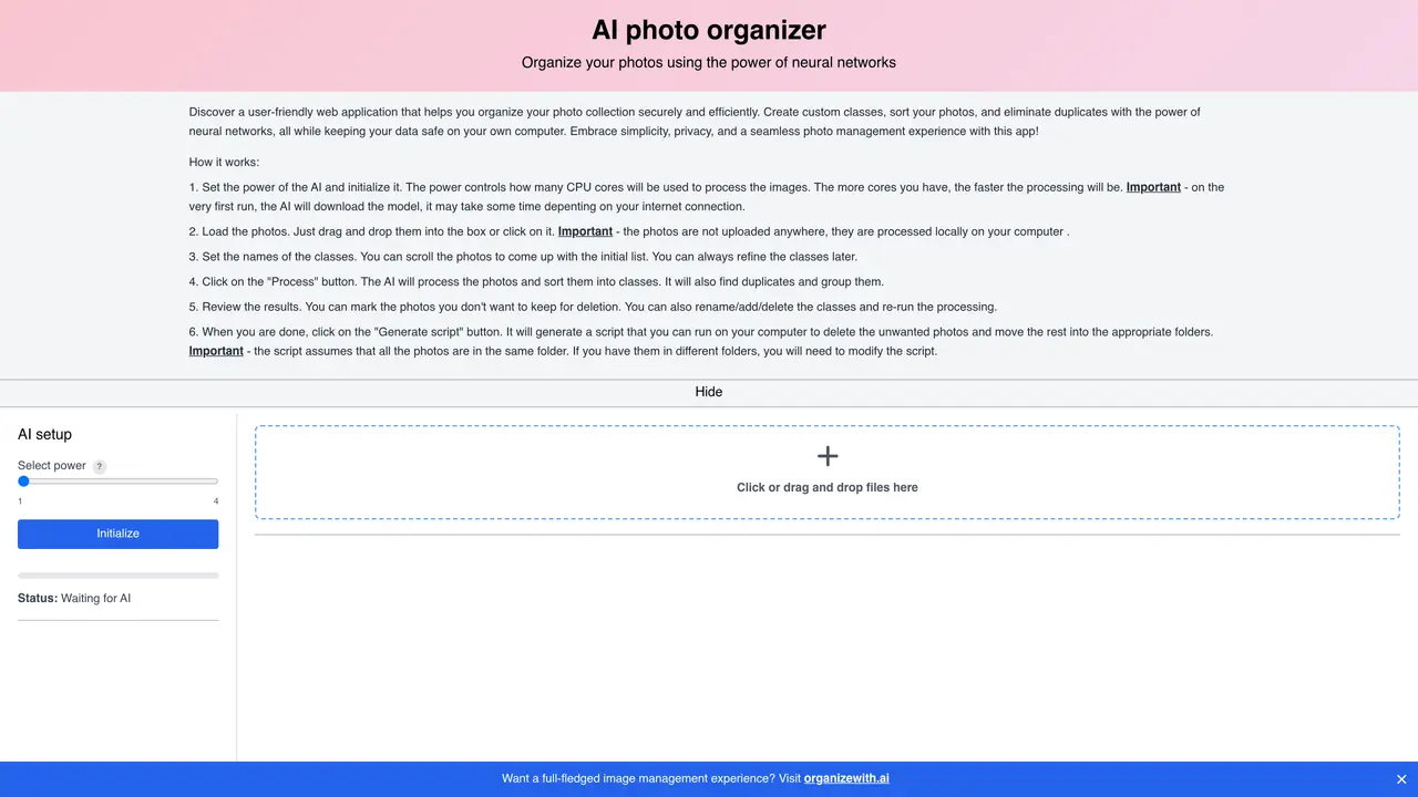 AI photo sorter featured image