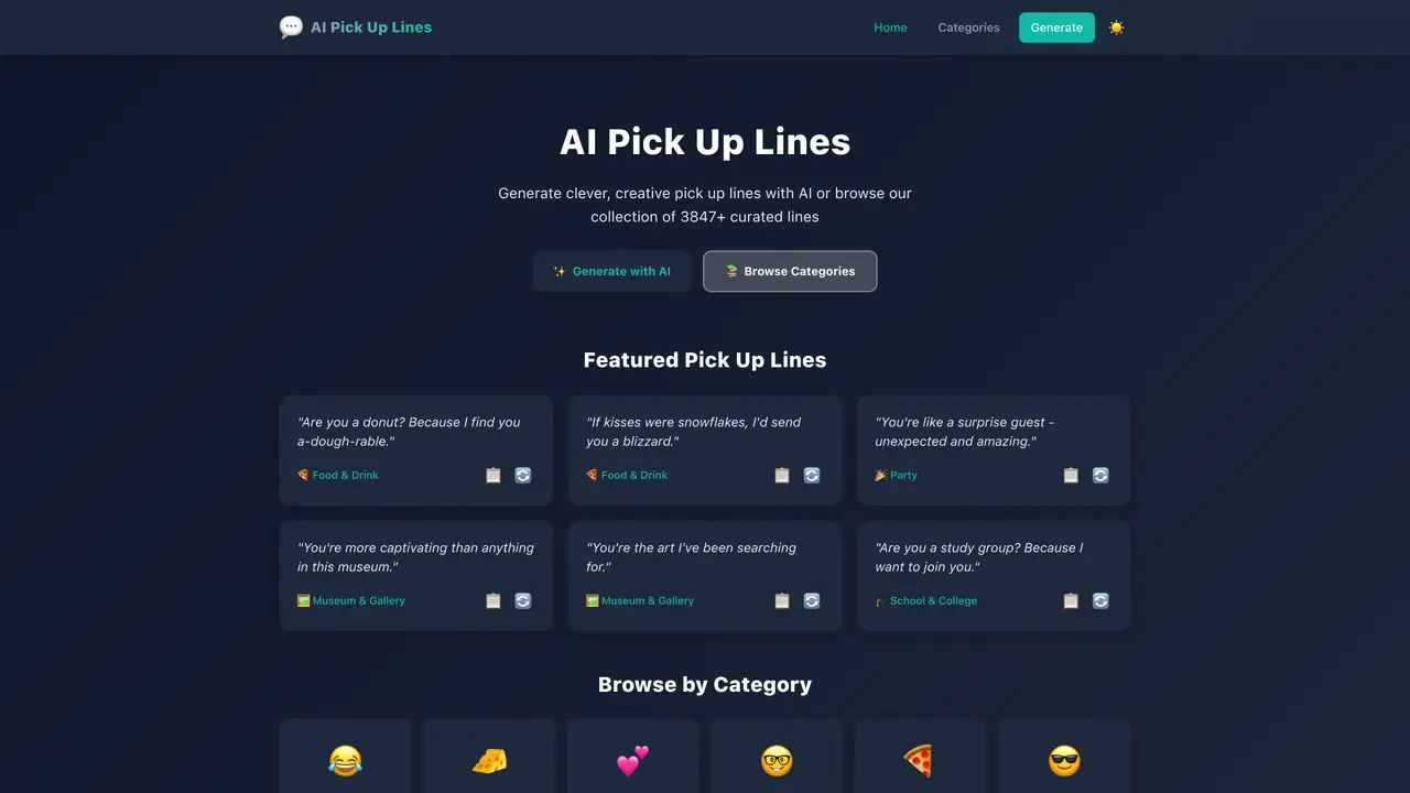 AI Pickup Lines featured image