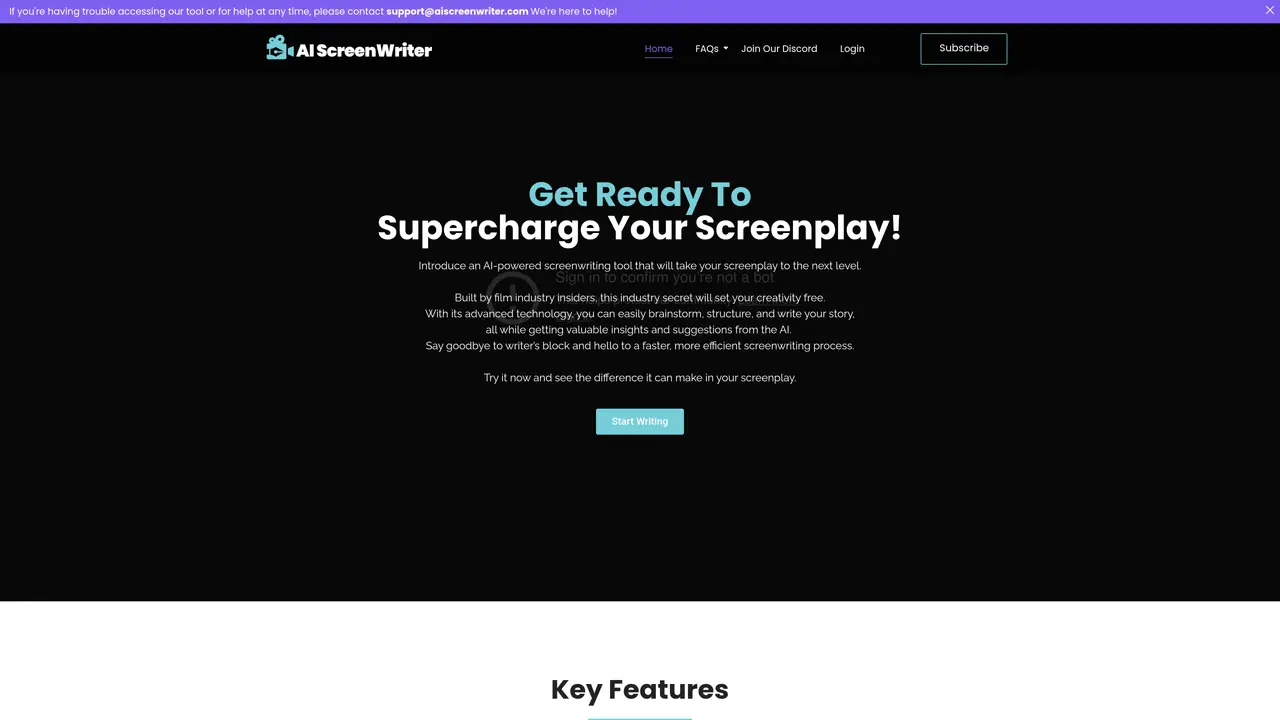 AI Screenwriter featured image