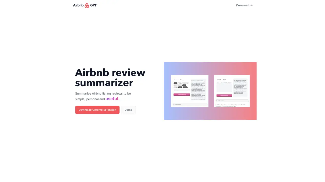 Airbnb Review Summarizer featured image
