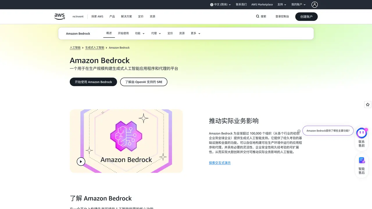 Amazon Bedrock featured image