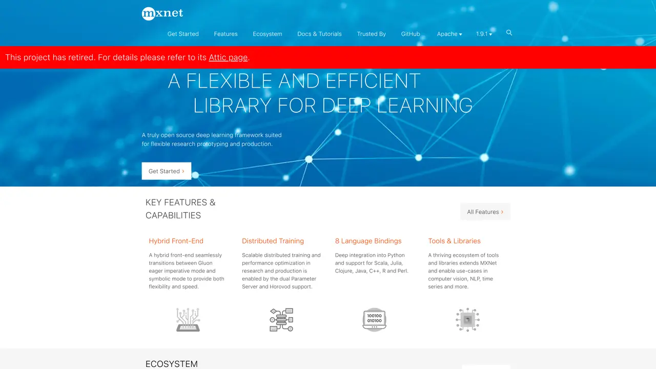 Apache MXNet featured image