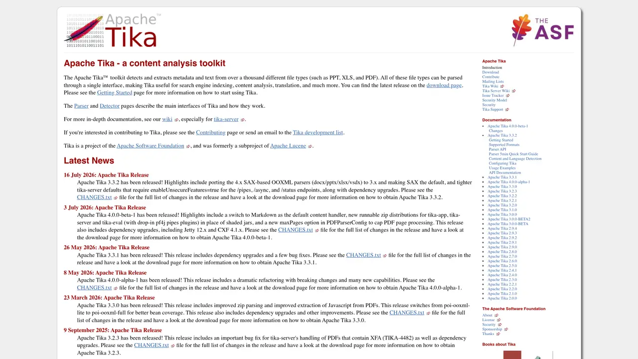 Apache Tika featured image