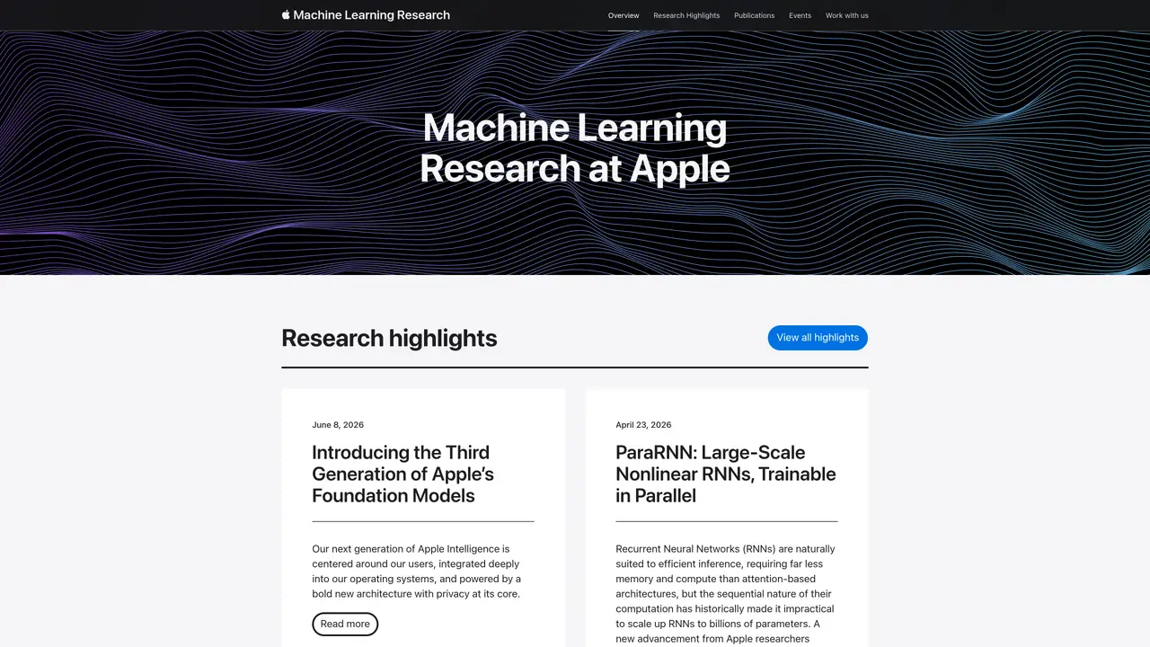 Apple Machine Learning featured image