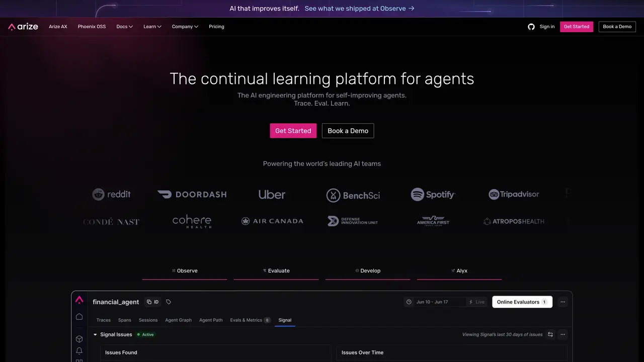 Arize featured image