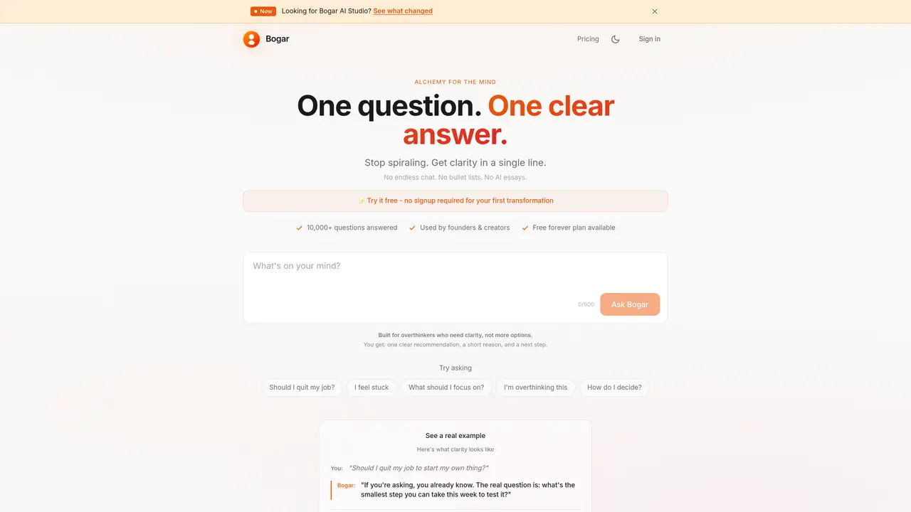 Bogar.AI featured image