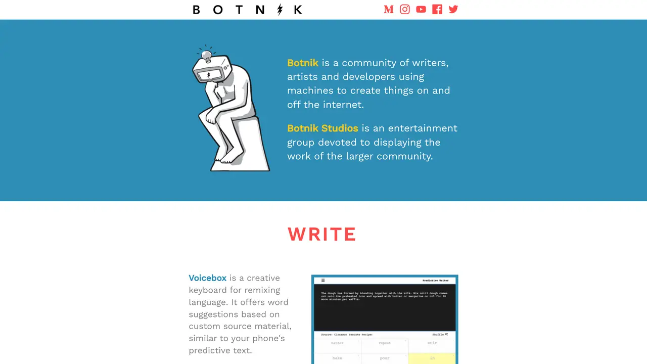 Botnik featured image