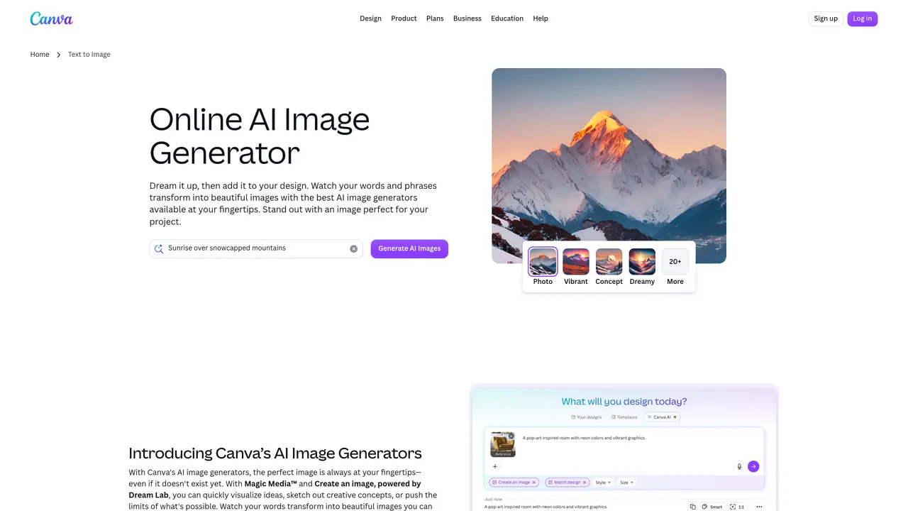 Canva Text to Image featured image