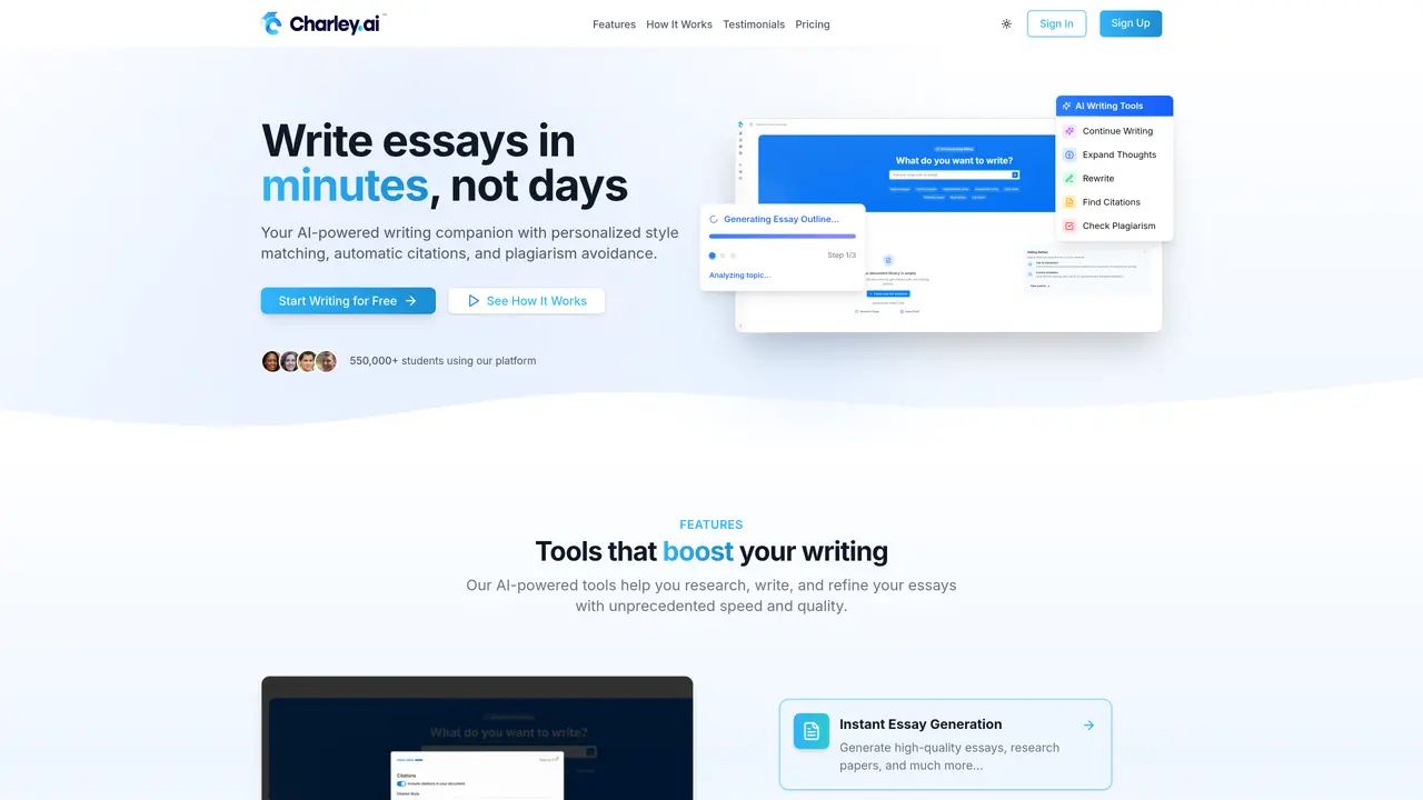 Charley.ai featured image