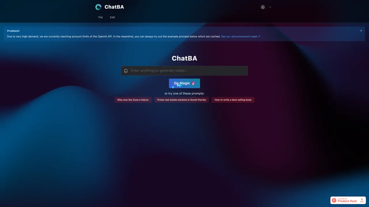 ChatBA featured image