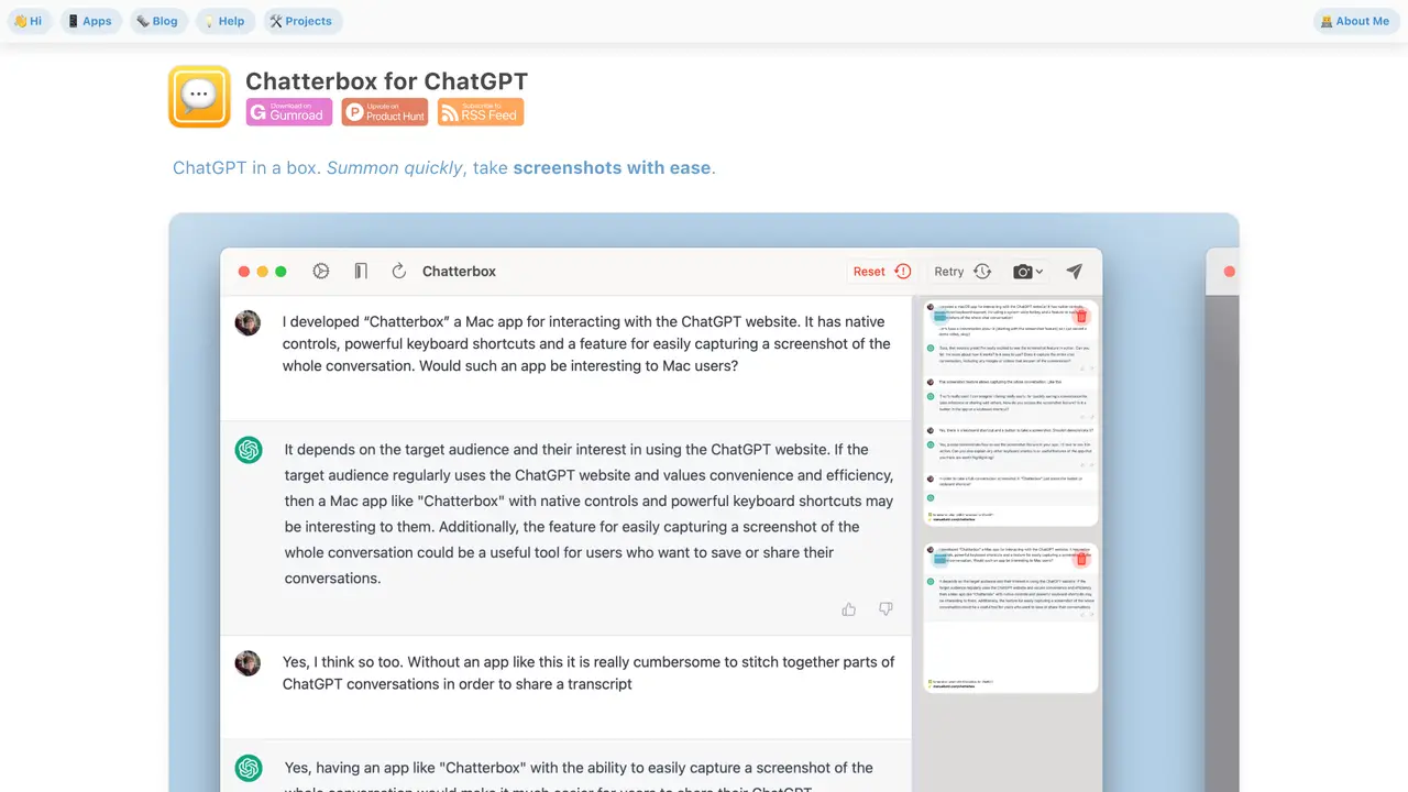 Chatterbox for ChatGPT featured image