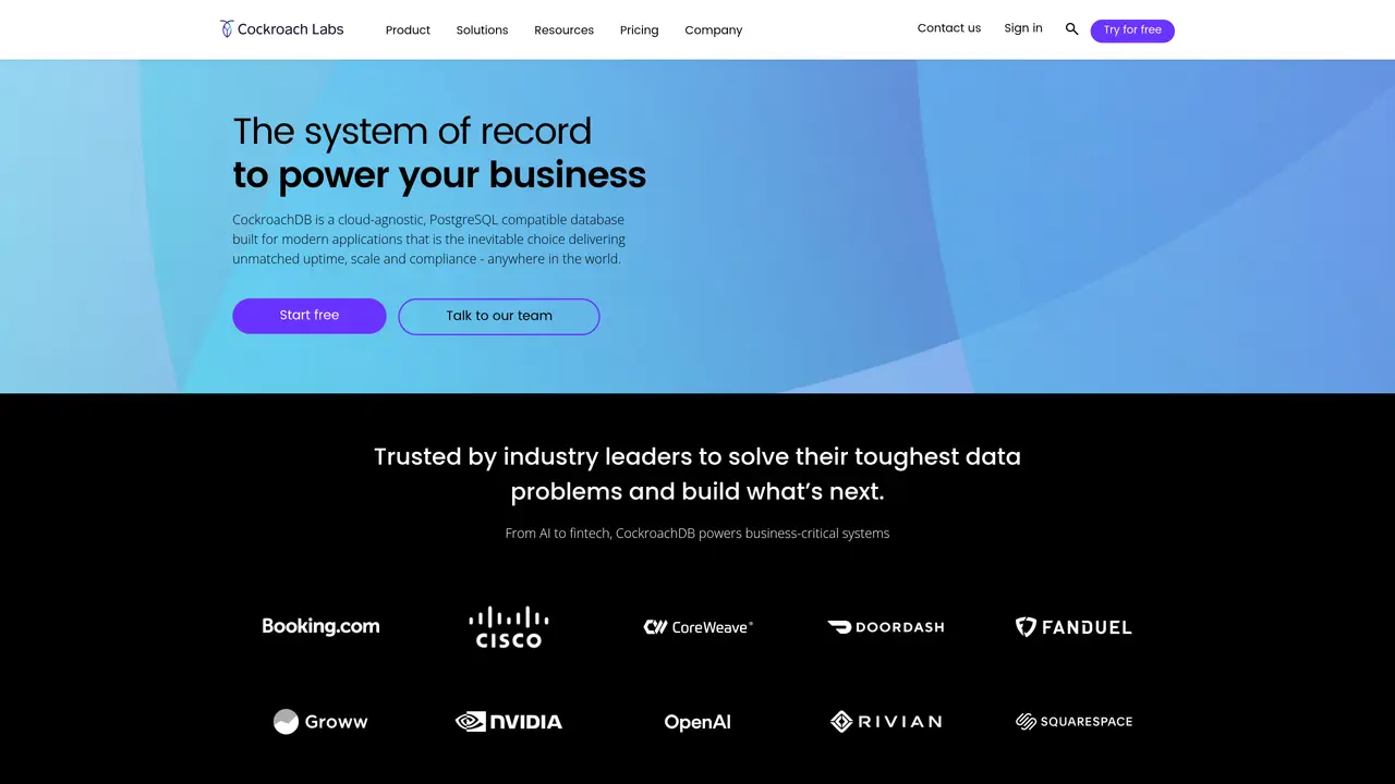 CockroachDB featured image