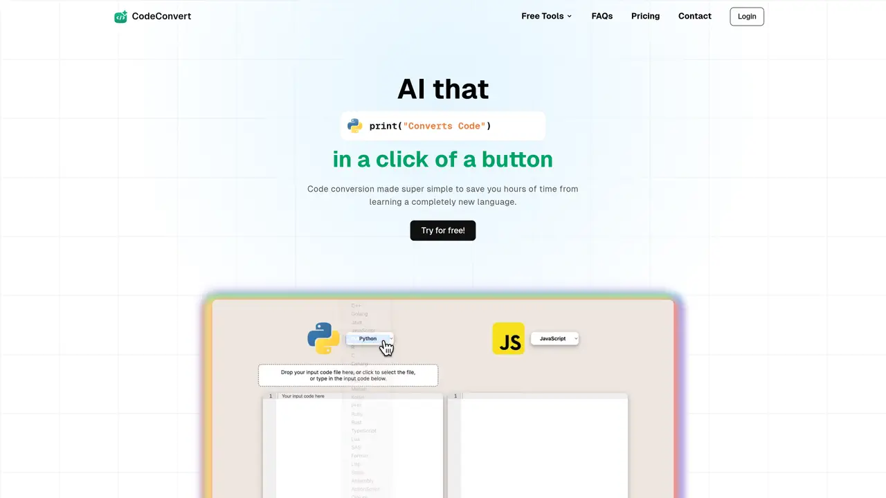 CodeConvert AI featured image