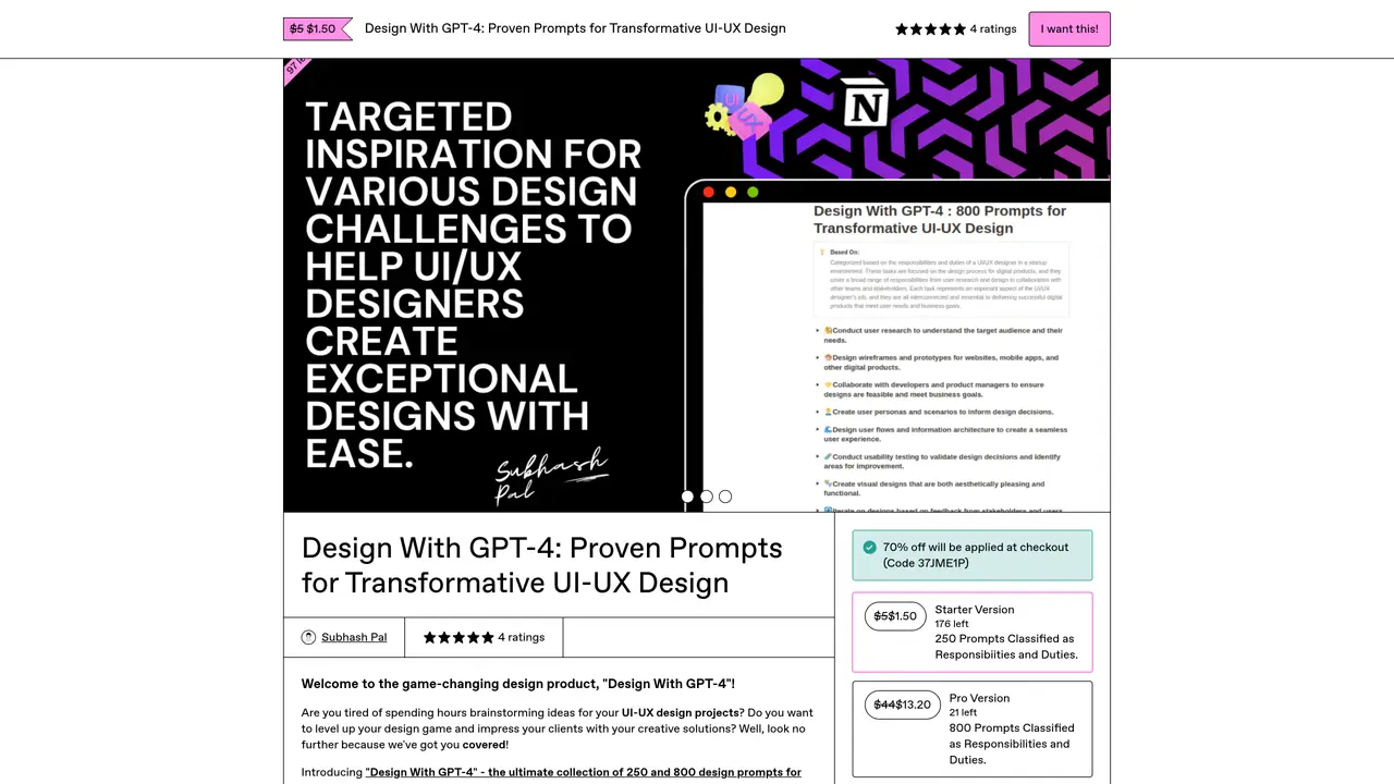 Design With GPT-4 featured image