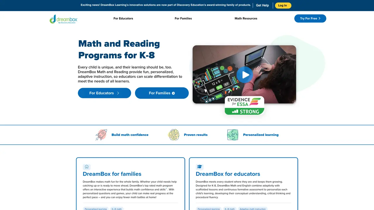 DreamBox Learning featured image