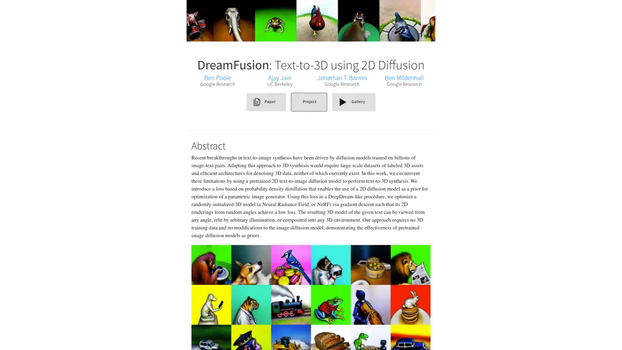 DreamFusion featured image