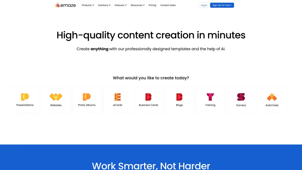 Emaze featured image