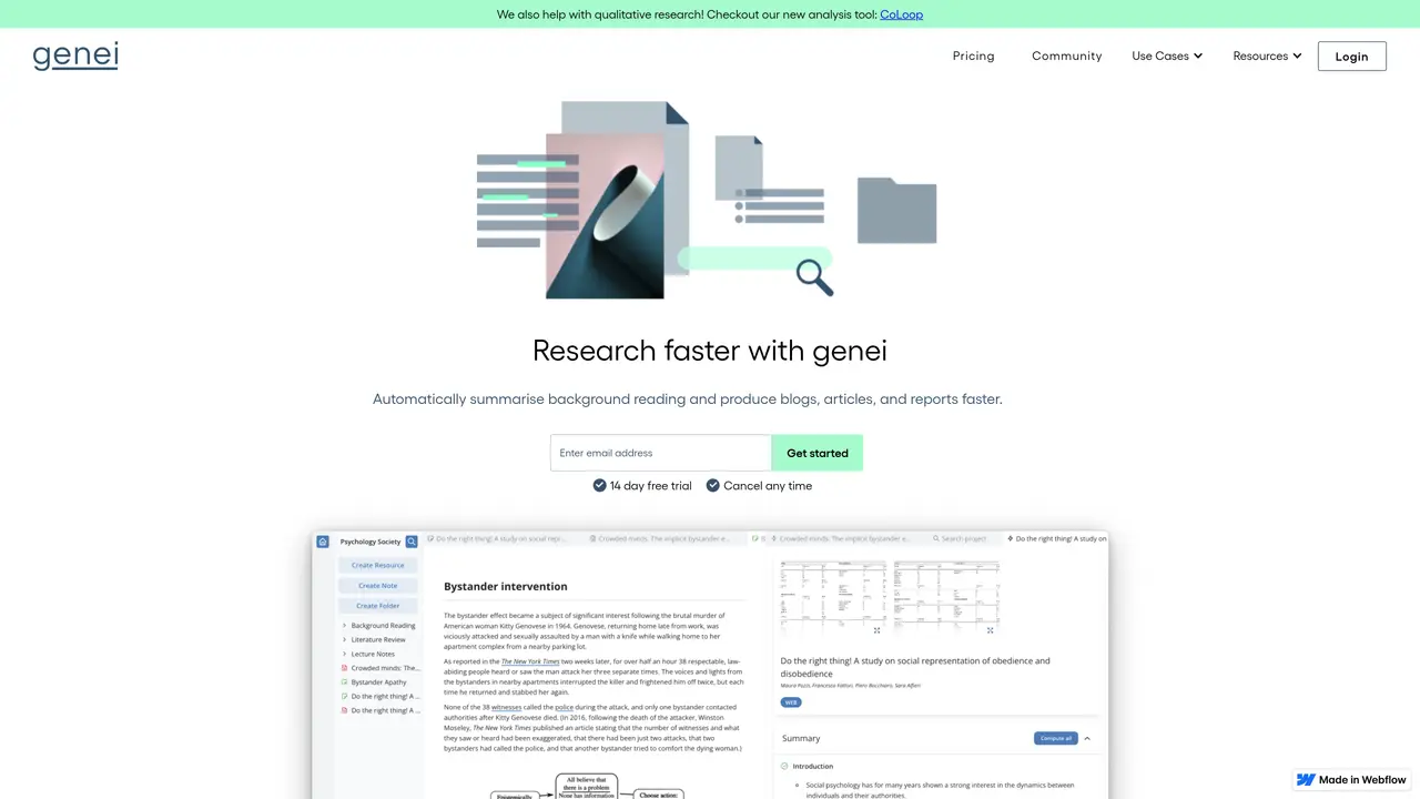 Genei featured image