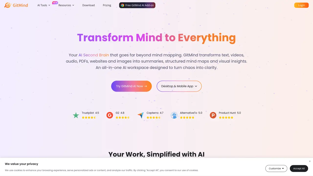 GitMind AI featured image