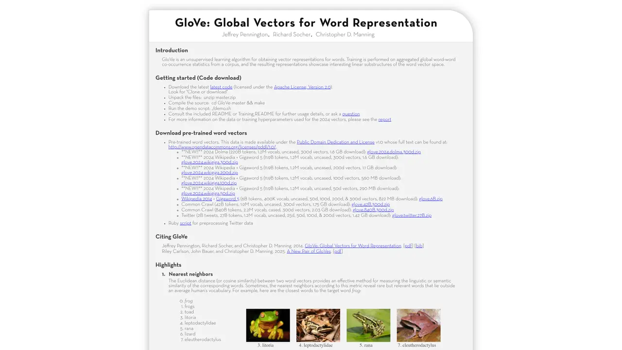 GloVe featured image