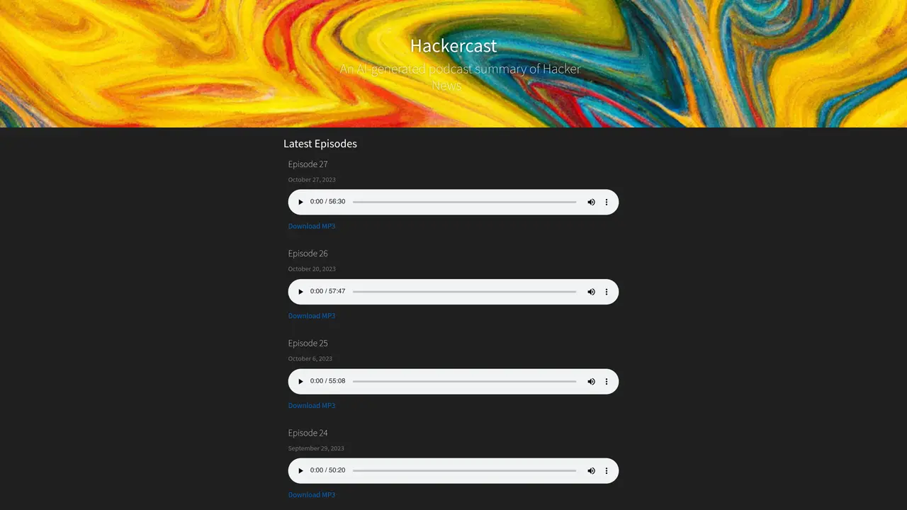 Hackercast featured image