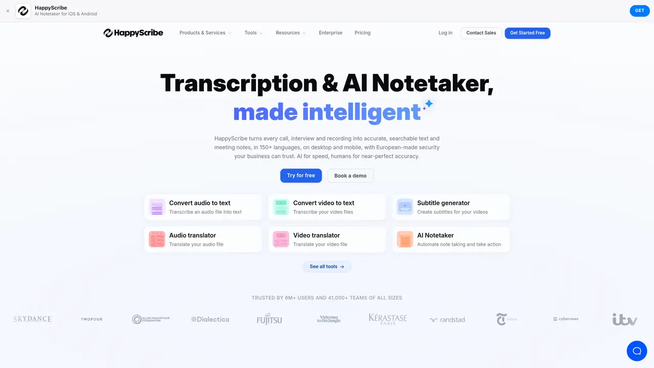 HappyScribe featured image