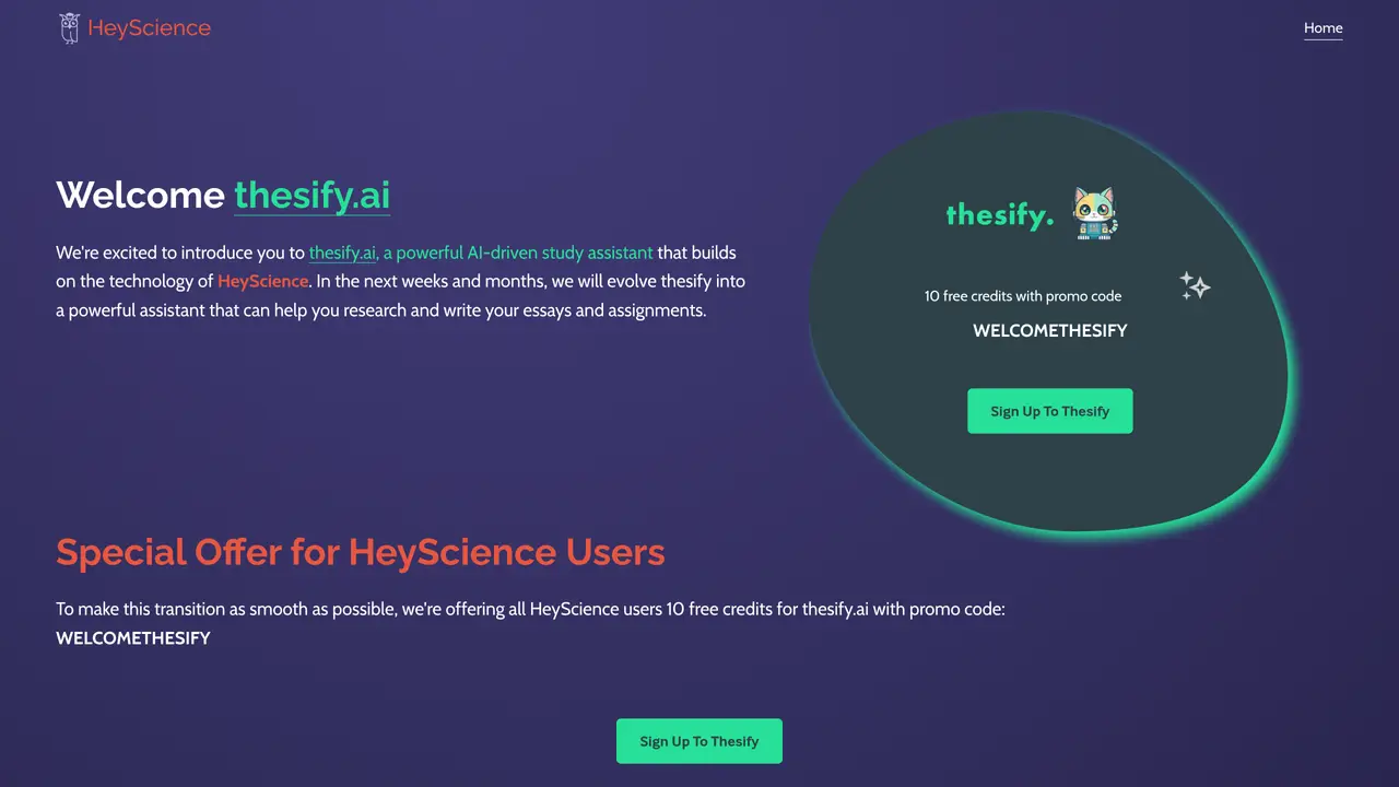 HeyScience featured image