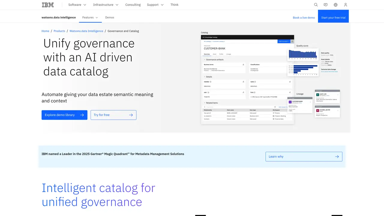 IBM Watson Knowledge Catalog featured image
