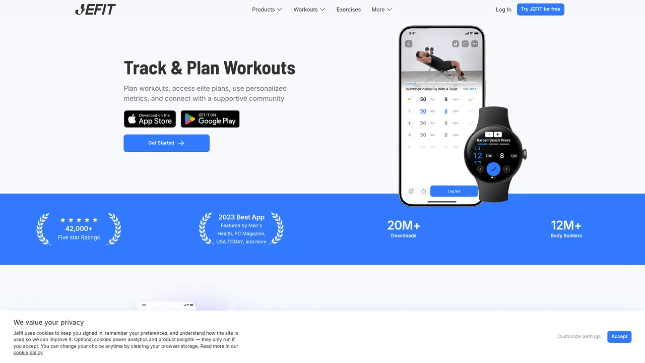 Jefit featured image
