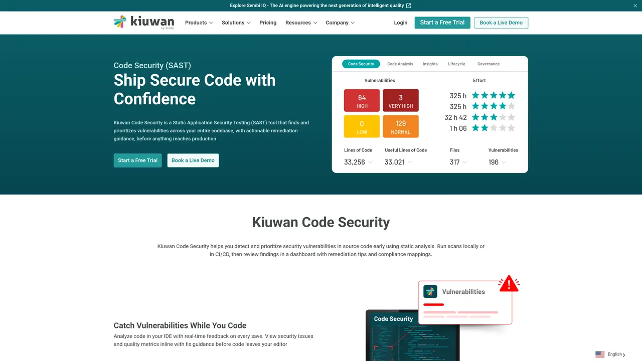 Kiuwan Code Security featured image