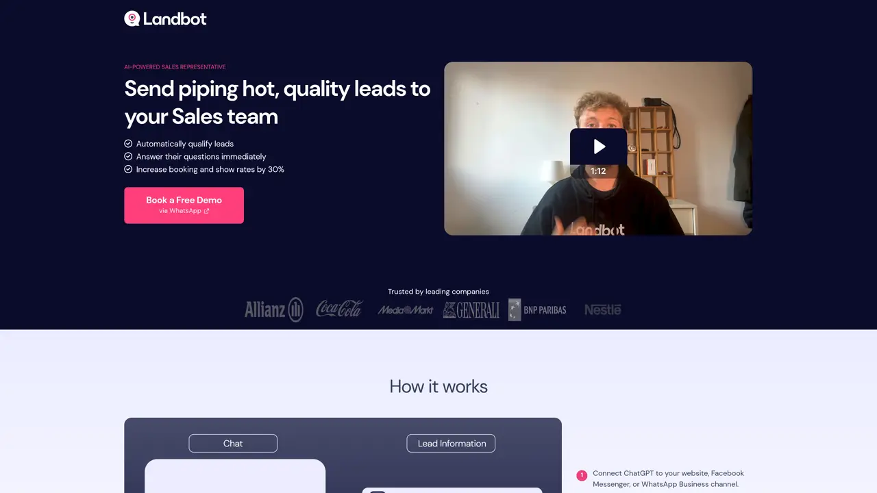Landbot AI featured image