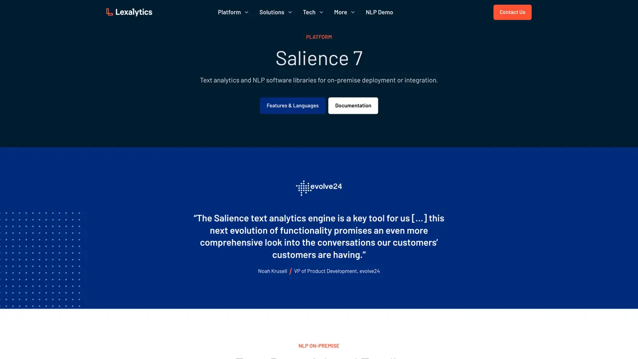 Lexalytics Salience6 featured image