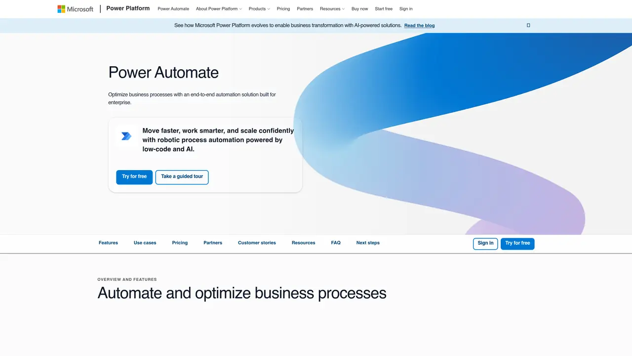 Microsoft Power Automate featured image
