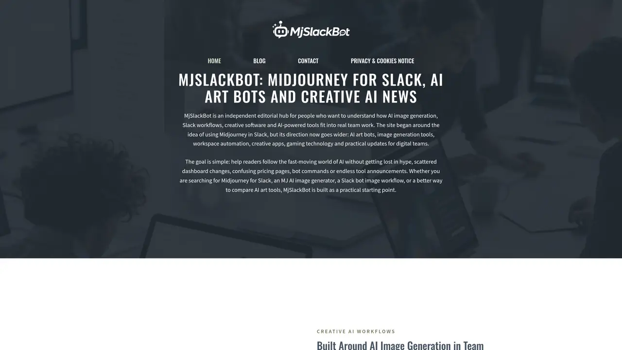 Midjourney for Slack featured image