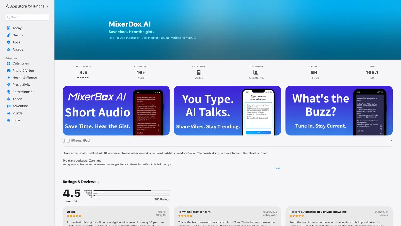 MixerBox Chat AI featured image