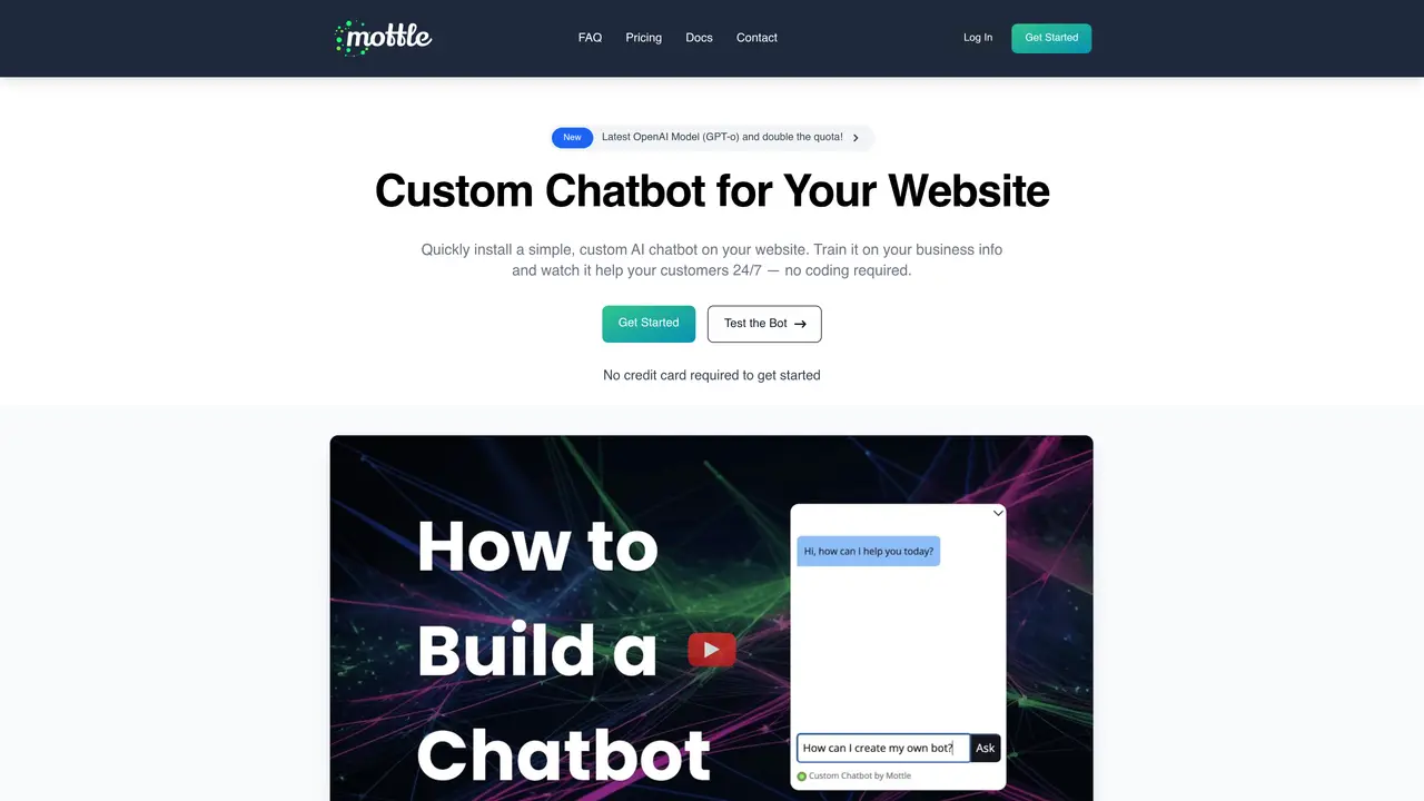 Mottle Build a Custom Chatbot featured image