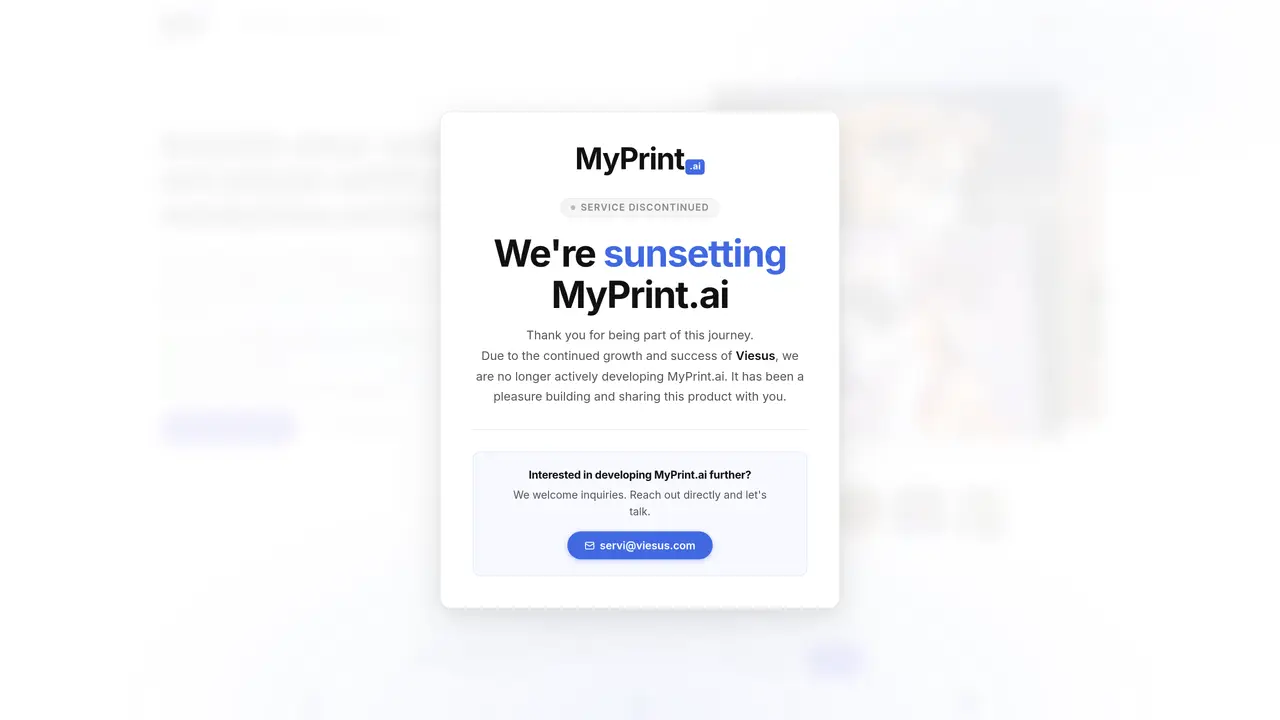 MyPrint.ai featured image