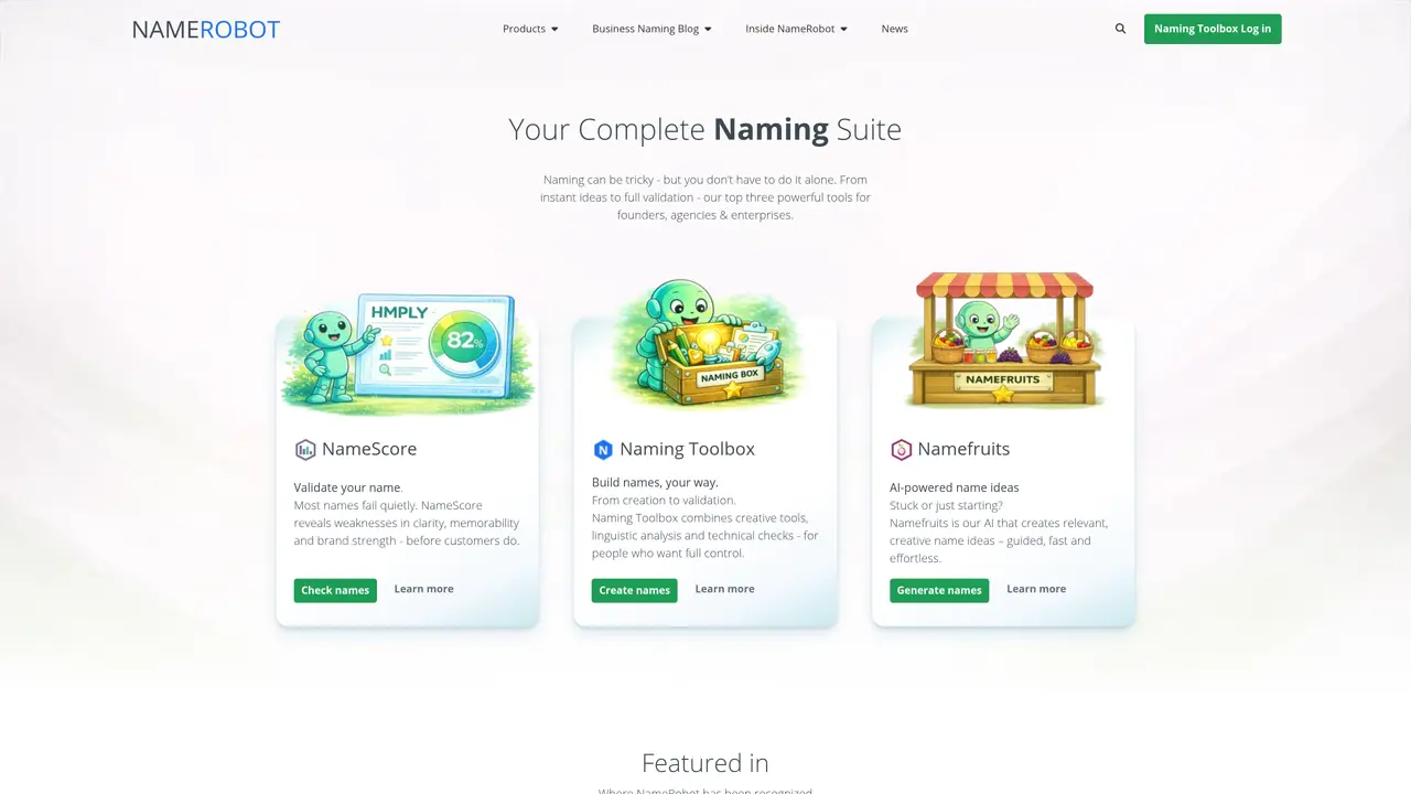 NameRobot featured image