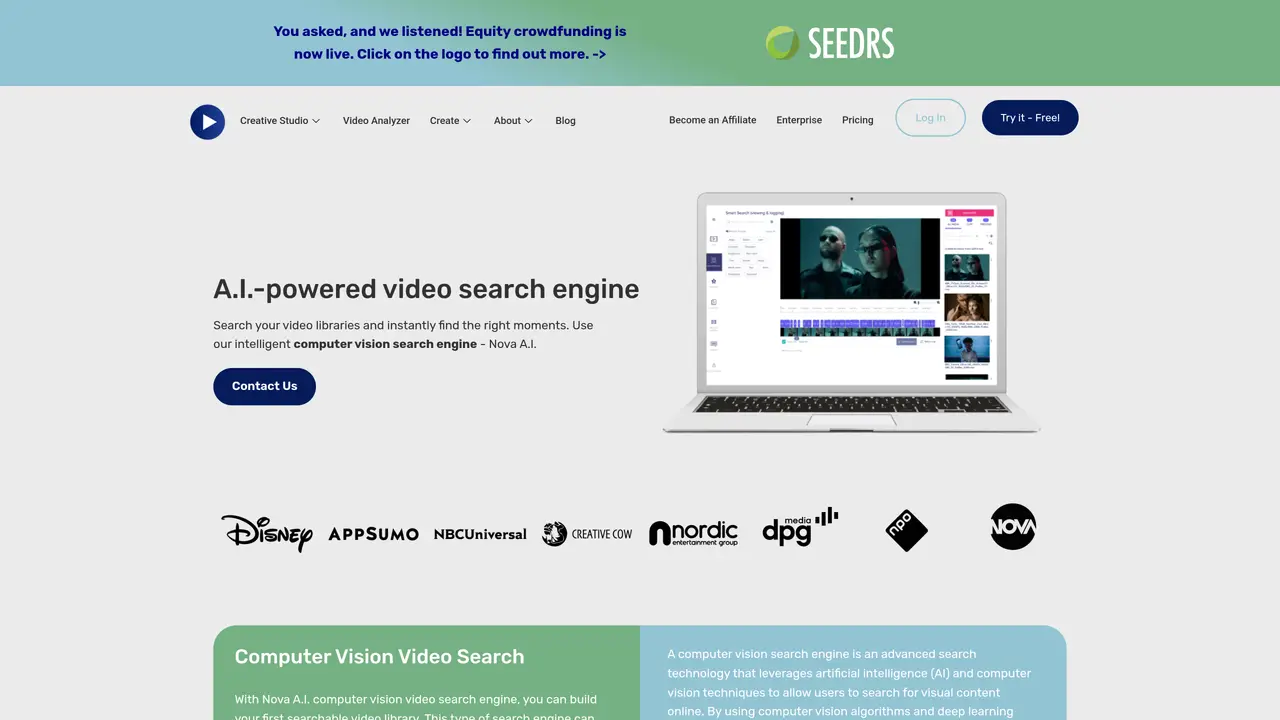 Nova A.I. Video Analysis and Search featured image