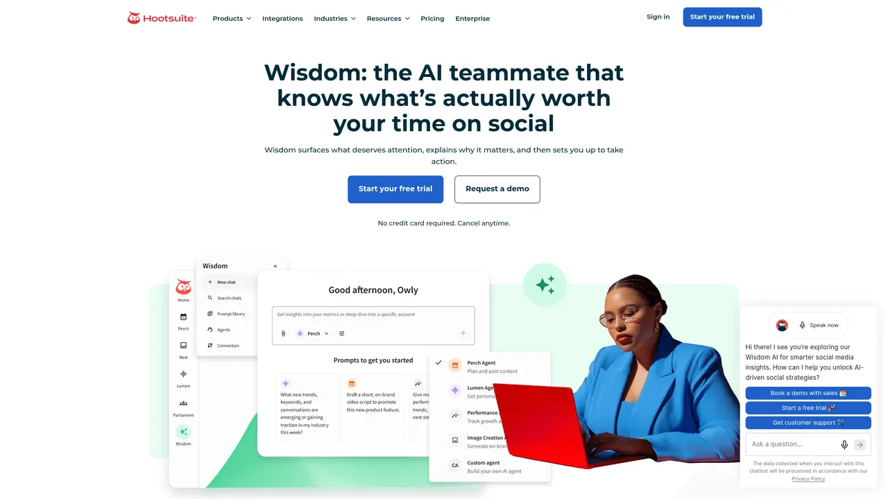 OwlyWriter AI by Hootsuite featured image