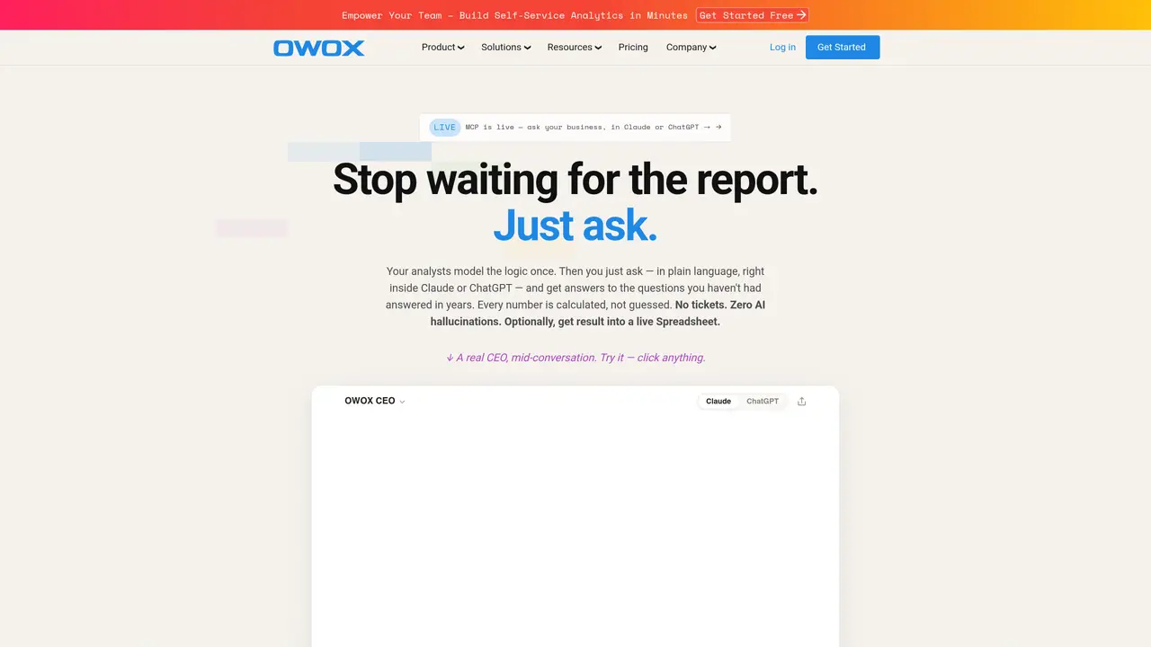 OWOX BI featured image