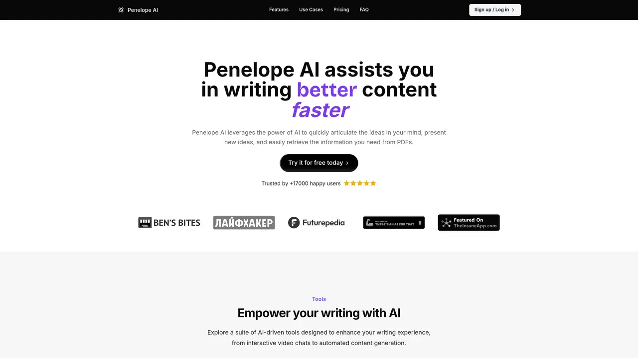 Penelope AI featured image