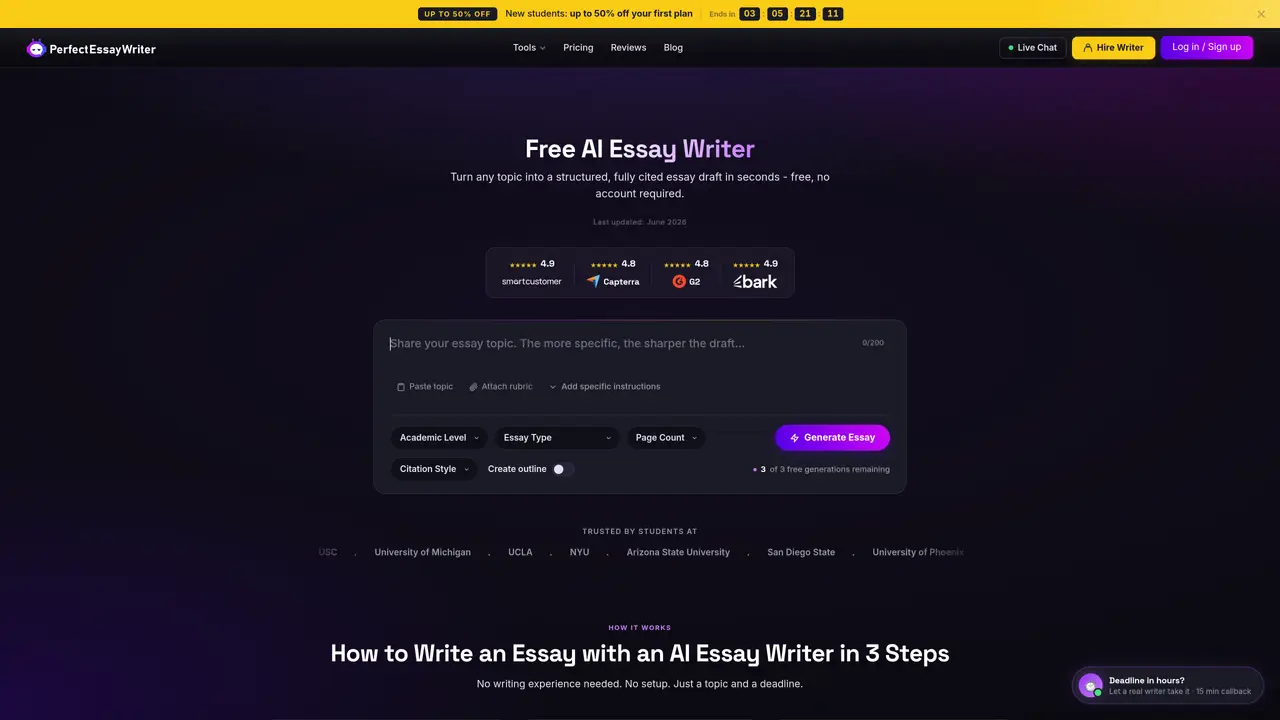 PerfectEssayWriter.AI featured image