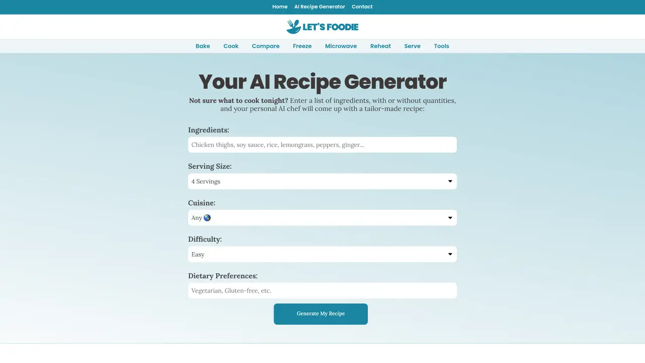 Recipes By AI featured image