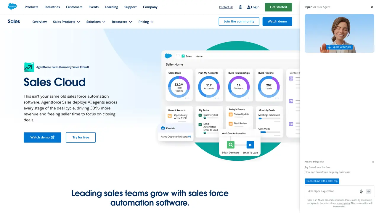 Salesforce Sales Cloud featured image