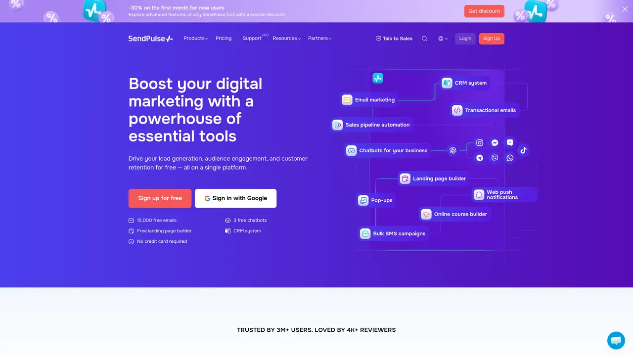 SendPulse featured image