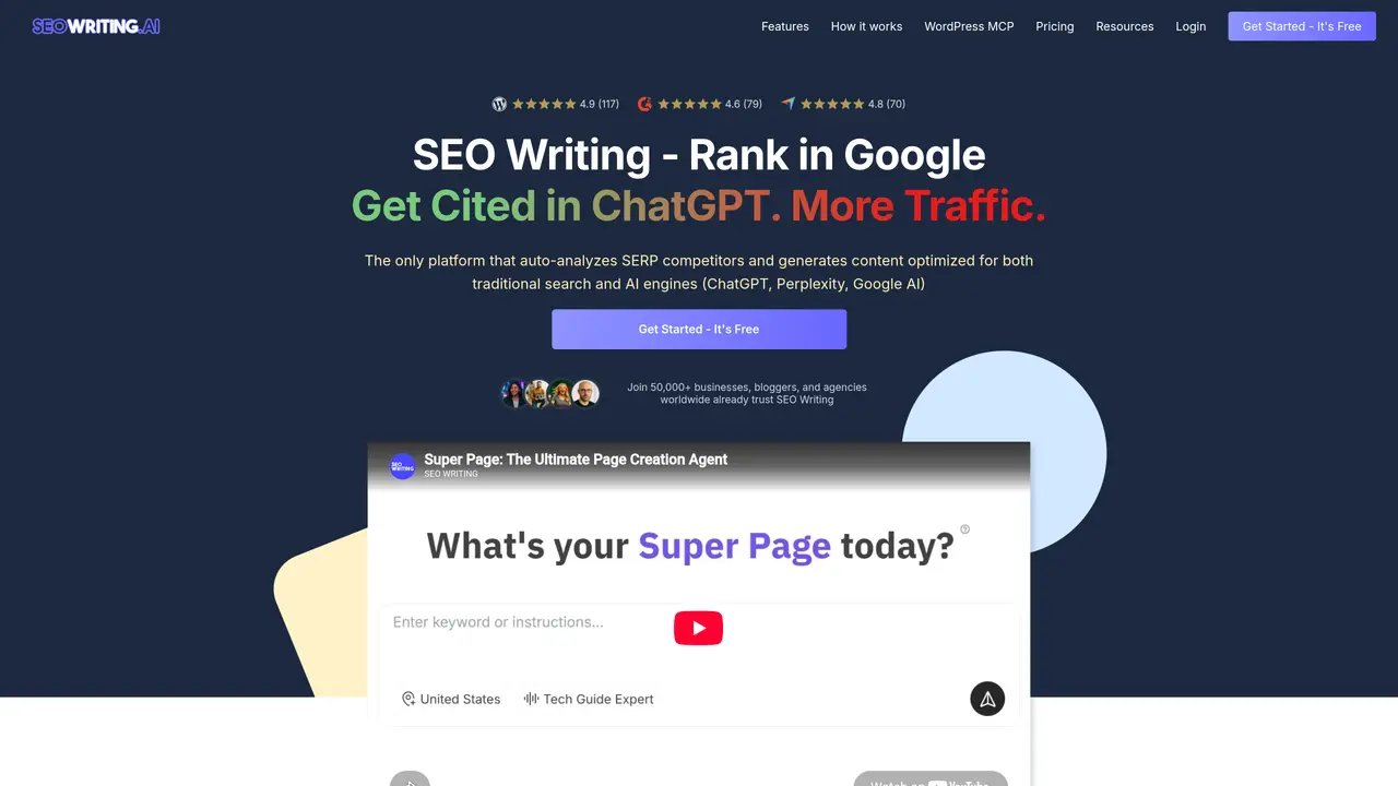 Seowriting AI featured image