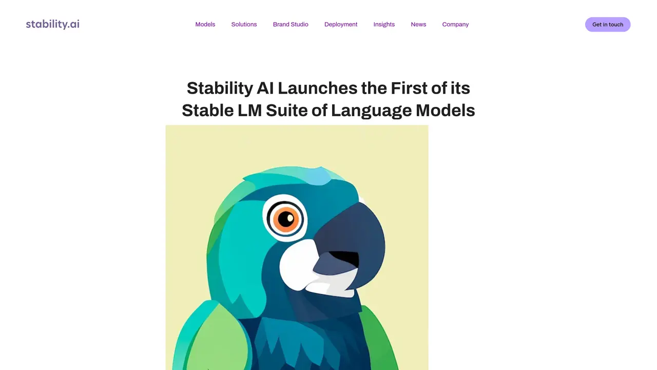 StableLM featured image