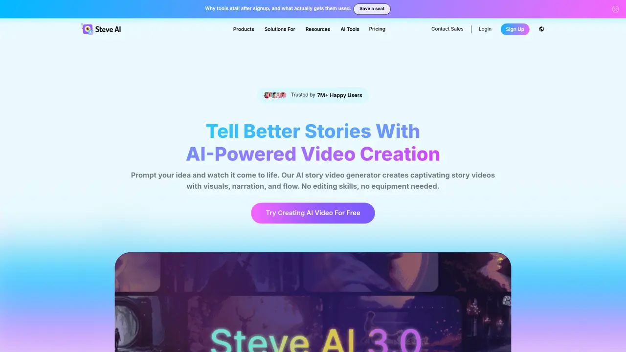 Steve AI featured image